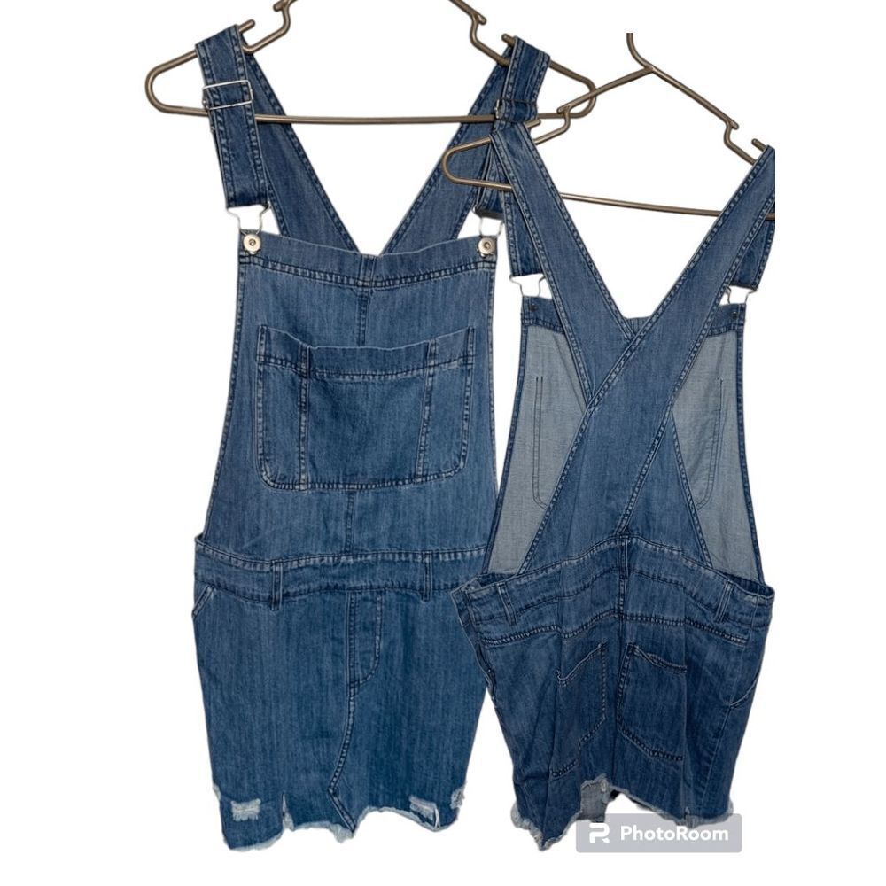 Vintage Mazik Denim Skirt Overall Dress